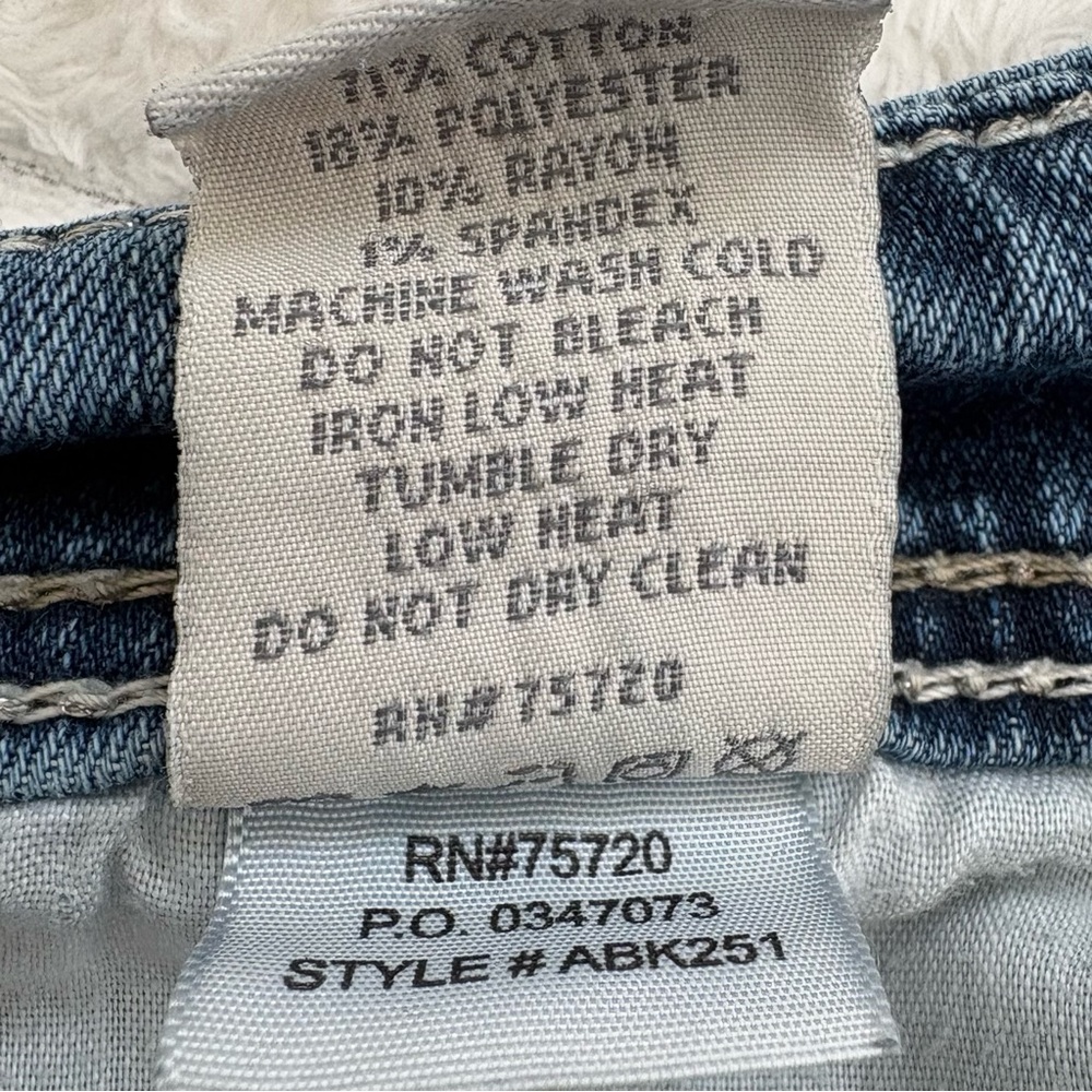 BKE DENIM Jeans Payton Mid Rise Light-Medium Wash 32 Long - Picture 4 of 14
